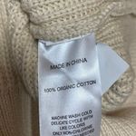 Quince NEW  Women's Cream Chunky Rib Knit Collar Long Sleeve Polo Sweater Top XL Photo 3