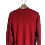 Chico's  Womens Small Button Side Pullover Mock Neck runic sweater top Photo 1