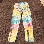 Revolve electric & rose tie dye leggings xs Purple Photo 4