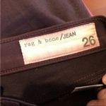 Rag and Bone Wine Stretch shinny Skinny Pants 26 Photo 3