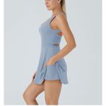 Halara NWT Backless Twisted Active athletic Dress size S “long”-still mini Photo 2