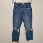 Abercrombie & Fitch  The Ankle Straight Ultra High Rise Size 28 / 6 SHORT Photo 2