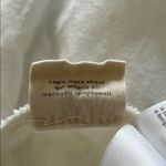 Madewell Cotton-Linen Pleated Wide-Leg Pants White Lighthouse Size 2 Photo 9