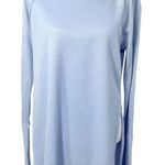 We The Free Light Blue Thermal Top Side Slit Long Sleeve Tee Size Small Photo 5