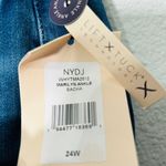 NYDJ NEW  Marilyn Straight Ankle Jean Medium Wash Sacha Lift Tuck Slimming Sz 24W Photo 6