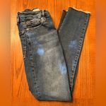 Good American Good Waist Crop Raw Edge Skinny Jeans in Blue331 Size 2 = Size 26 Photo 2
