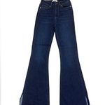 Just Black  Denim Flare Dark Wash Jeans Size 25 Photo 0