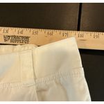 Chico's  2 US Large Womens White Cargo Cuffed Pants Pockets Beach Preppy Boho Photo 7