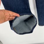 Good American x Calik Denim Dark Blue Always Fits Classic Bootcut Jean Size 00-4 Photo 5