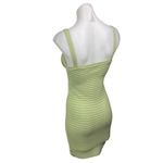 Princess Polly  Emelie Green Wrap V-Neck Sleeveless Knit Mini Bodycon Dress XS/S Photo 1