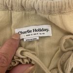 Anthropologie Charlie Holiday Senorita Maxi Dress Sz 8 Tan Boho Tiered Sundress Photo 5