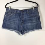 The Kooples  High Waist Denim Shorts Skull Hardware Photo 2