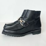 ALOHAS  blaze leather ankle boots horse bit detail 39 US 8 Photo 3