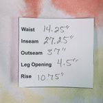 secret treasures Multi-Color Tie-Dye Knit Joggers Size Medium 8-10 Photo 6