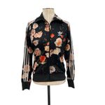 Adidas  Originals x Rita Ora Track Jacket Roses Floral Print Firebird Size Small Photo 2