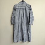 Johnny Was NEW Georgia Stripe Henley Shirt Dress Photo 10