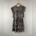 Chelsea28  Tiered Pleated Mock Neck Texture Mini Dress Women’s Sz XS Photo 2