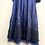 Komarov Beaded Charmeuse & Chiffon Tiered Dress with Jacket Size L Photo 8