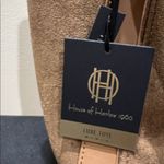 House of Harlow 1960 | Tan Faux Suede Satchel w/ Bag Tassel Charm Photo 1