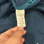 We The Free Free People Luxe Tee Blue Crushed Velvet Tunic Dress Size S Photo 13