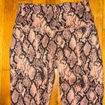 Fabletics  Define PowerHold® High-Waisted 7/8 Legging Mocha Reptilia Photo 1
