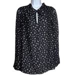NWT Maison Common Silk Blouse Sz. 40 (US 8) Black Photo 0