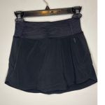 Outdoor Voices Women's Size XXS Hudson 4" Athletic Skort Black Drawstring NWT Photo 0