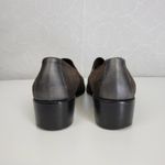 Donald J Pliner Womens Shoes Size 9 Silver Brown Embossed Slip Photo 21