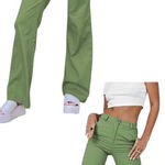 Princess Polly  Olive Green Trousers Photo 0