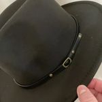 Leopard print wide brim cowboy hat Photo 0