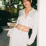 ZARA White Button Down Shirt Photo 0