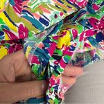 ZARA  Bright Colorful Floral Print Wrap Mini Skirt Womens XS Skort Tropical Beach Photo 10