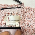 by Anthropologie Dress Womens Natalie Flounced Tunic Flare Tier Size XSP Pink Photo 4