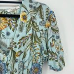 Abel the label  Anthropologie Osaka Floral High Low Midi Dress size M Cottagecore Photo 8