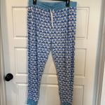 Little Sleepies Women’s Pajama set in Blue Rainbows large Photo 4