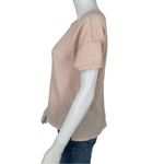 The North Face Women’s Light Pink Short Sleeve Emerine Top Size Small Photo 1