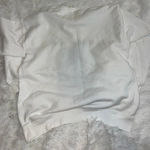 Comfort Colors Hilton Head White Crewneck  Embroidered Sweatshirt size Medium Photo 2