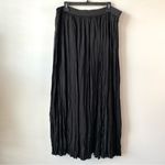 Nic+Zoe  Crinkle‎ Crush Midi Skirt Black XXL Photo 2