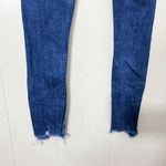ZARA  Trafaluc Denimwear Womens Blue Denim Ripped Ankle Zip Jeans Size 4 Photo 7