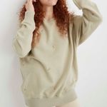Aerie Floral Embroidered Vintage Crew Sweatshirt Photo 0