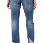 NWT Stitch Fix Liverpool Kennedy Crop Straight In Kennedy Wash Size 16/33 Tall Blue Photo 1