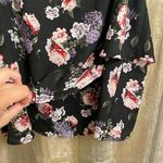 Torrid Black Floral Sophie Georgette Tiered Swing Cami, 3X/22-24 Photo 3