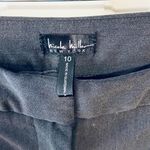 Nicole Miller dark gray career chino dress pants Photo 2