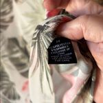 J for Justify  Tropical Floral Short Sleeve Top - Pink and Green medium Photo 2