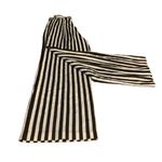 VINTAGE 1980'S MISTY LANE BLACK & WHITE STRIPE WIDE LEG HIGH WAIST TROUSERS (6) Photo 8