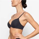 SKIMS  Fits Everybody T-Shirt Demi Bra Onyx Size  36A NWT Photo 12