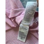 Gap  Fit Pink Cream Stripe Breathe Racerback Athletic Tank Top Medium Photo 3