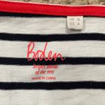 Boden Gingerbread Candy Cane Holiday Stripe Long Sleeve Top Size 4 Festive White Photo 7