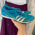 Adidas  blue and white running trainers #running 7 1/2 Photo 1