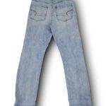 American Eagle Outfitters Stretch Mom Jeans Size 4 Destroyed Ripped Torn Distressed Photo 1